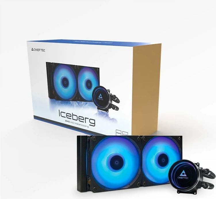Sistem ftohës me ujë Chieftec ICEBERG 240 RGB, CLC-240-RGB
