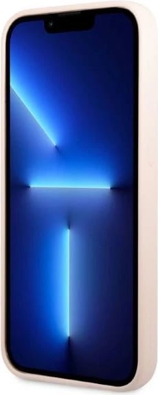 Mbështjellës Guess për iPhone 13 Pro Max 6.7", silikon, MagSafe, rozë