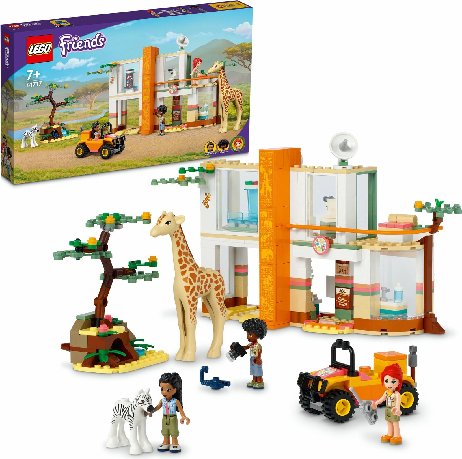 Set ndërtimi LEGO Friends Mia's Wildlife Rescue, 430 pjesë, shumëngjyrësh