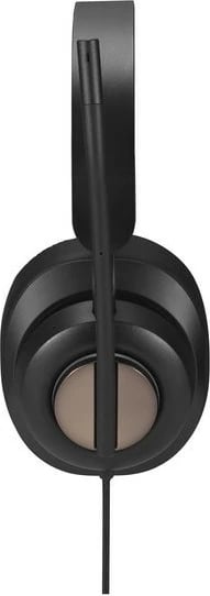 Kufje Kensington H2000 USB-C, me mikrofon, për zyrë dhe muzikë, e zezë