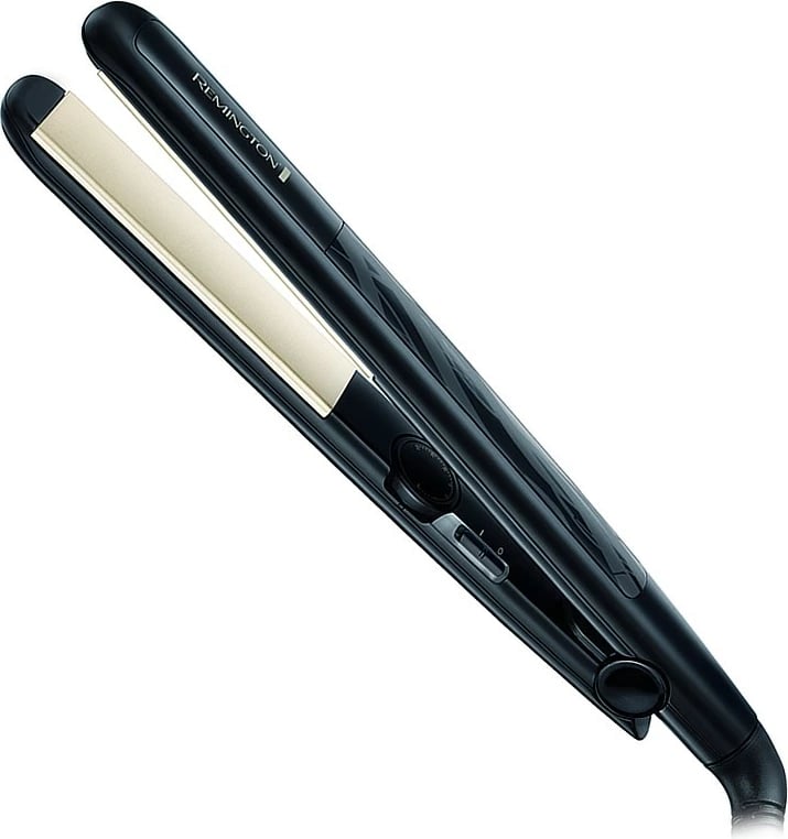 Hekur drejtimi flokësh Remington S3500, qeramikë/turmalinë, i zi