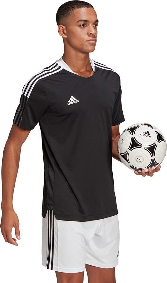 Maicë për meshkuj adidas, e zezë