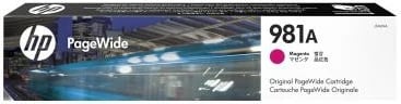Patron boje, HP, 981A (J3M69A), 66–75 ml, PageWide Enterprise, magenta