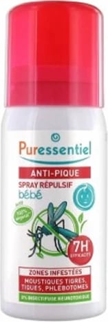 Spray kundër insekteve për fëmijë Puressentiel 60ml
