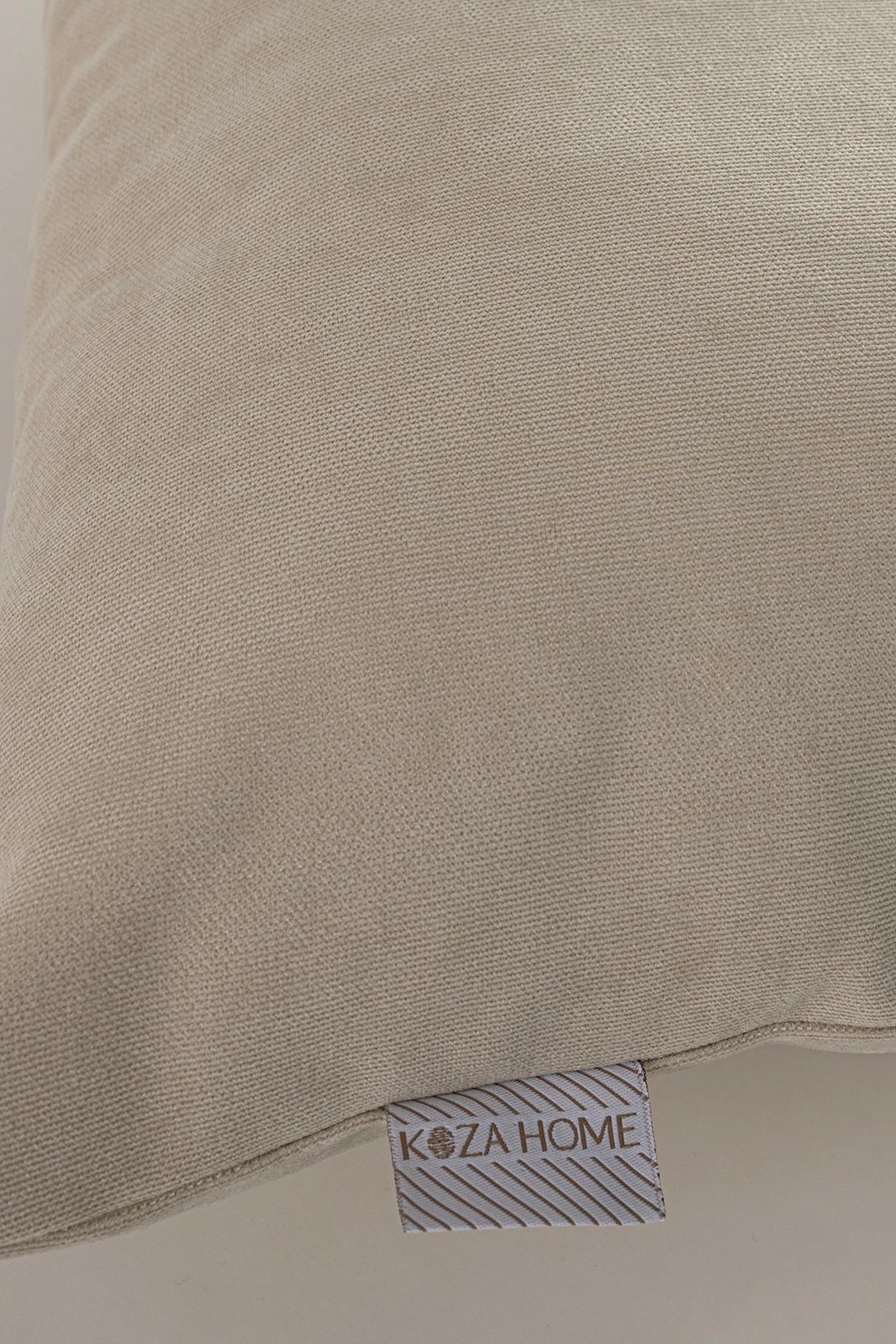 Jastëk mbështjellës krem Evila Originals, 45x45cm