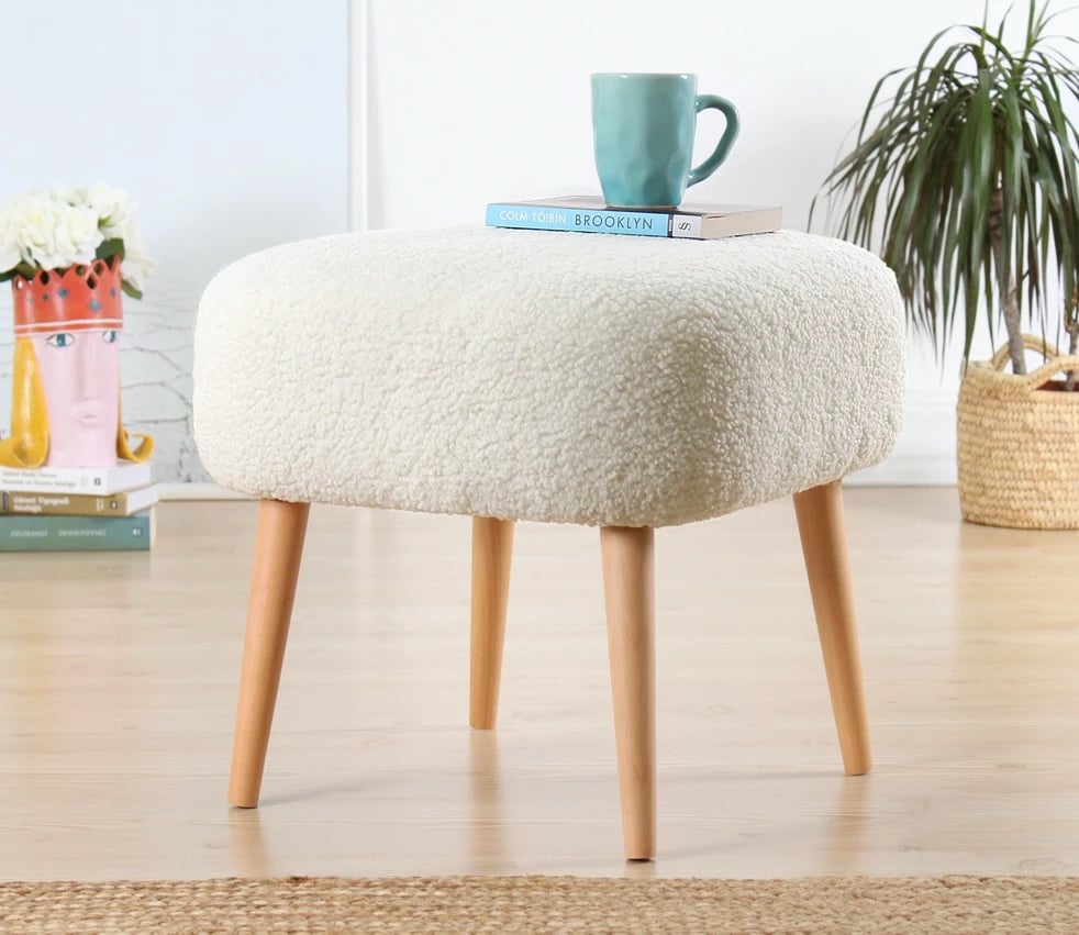 Puf Atelier del Sofa, Moouv 7096, ngjyrë e bardhë Puf Atelier del Sofa, Moouv 7096, ngjyrë e bardhë