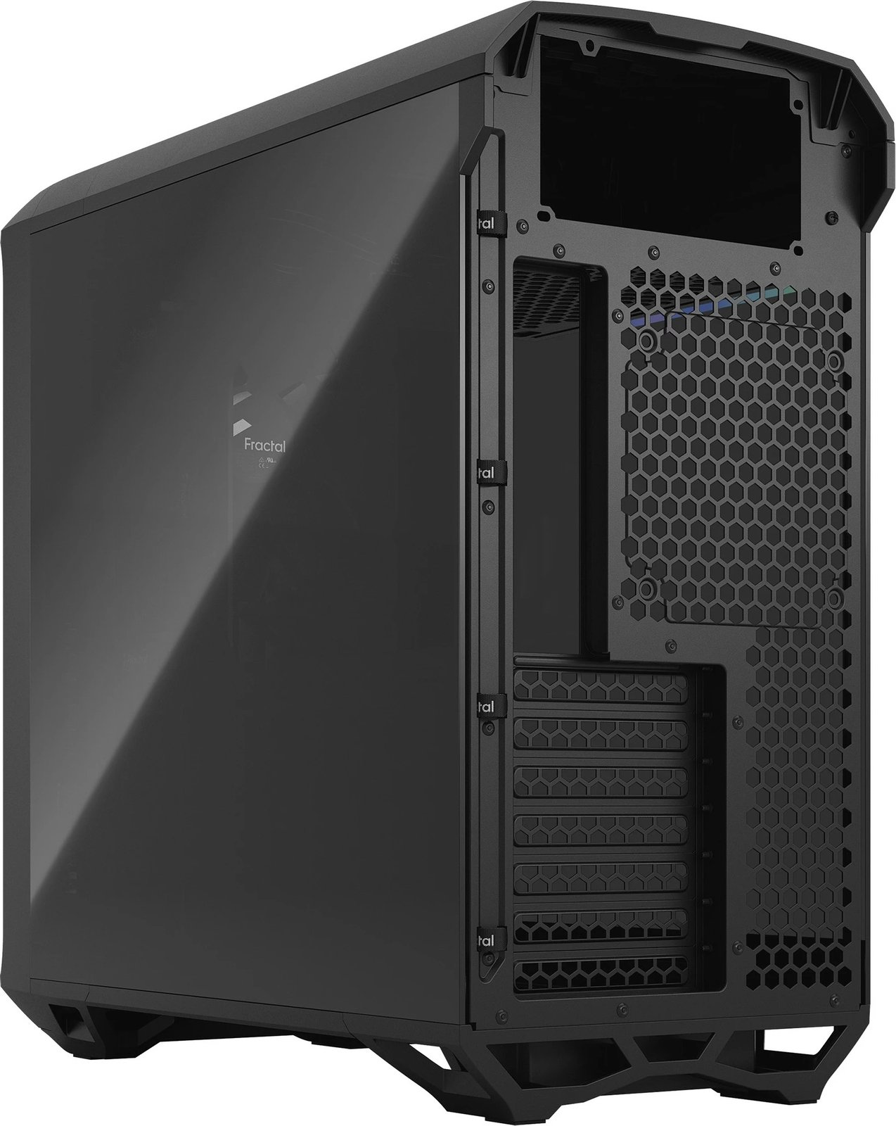 Kasë Fractal Design Torrent Compact, Tower, ATX/EATX/micro ATX/Mini-ITX, xham i temperuar, e zezë Kasë Fractal Design Torrent Compact, Tower, ATX/EATX/micro ATX/Mini-ITX, xham i temperuar, e zezë