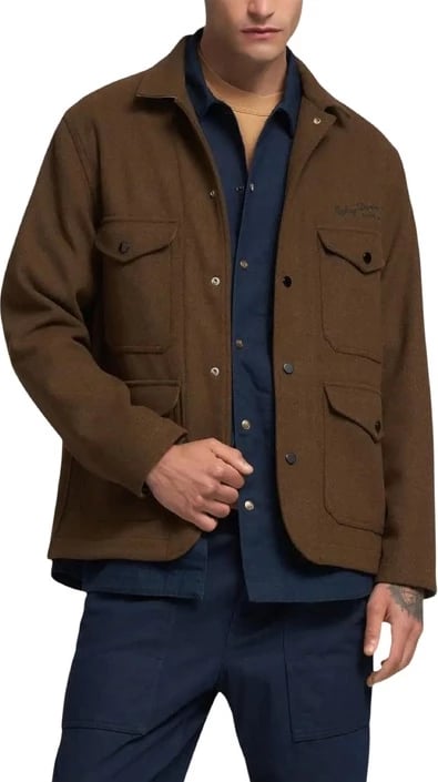 Jakne Replay për meshkuj, kafe