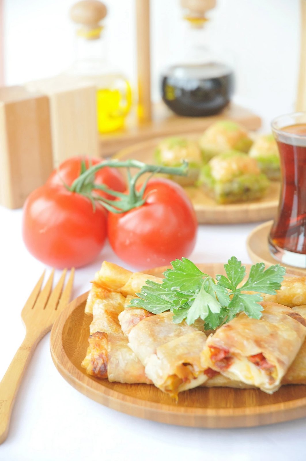 Pjatë bambuje, ngjyrë arre, Hermia Concept, Penne 201