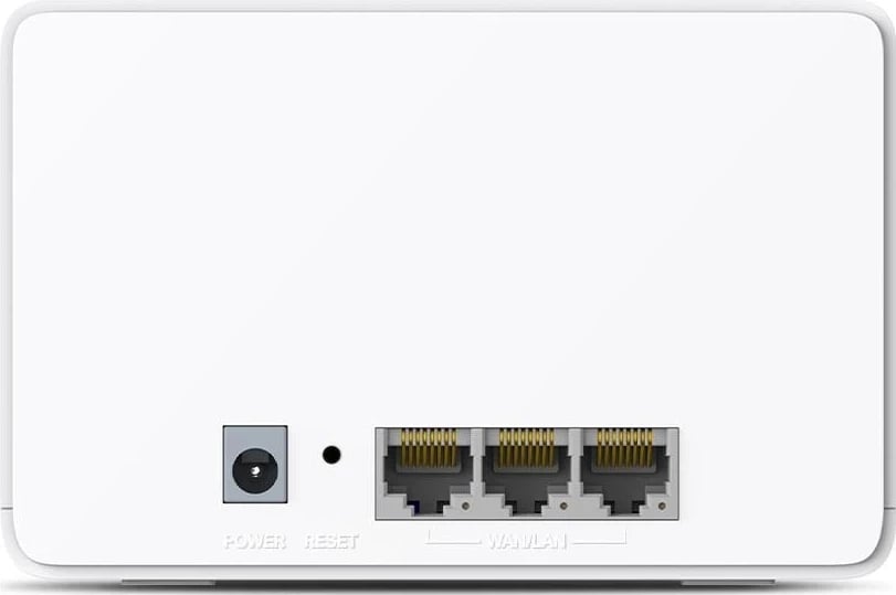 Router DSL Mercusys Halo H80X, Wi-Fi 6, sistem mesh, 2-pako, bardhë
