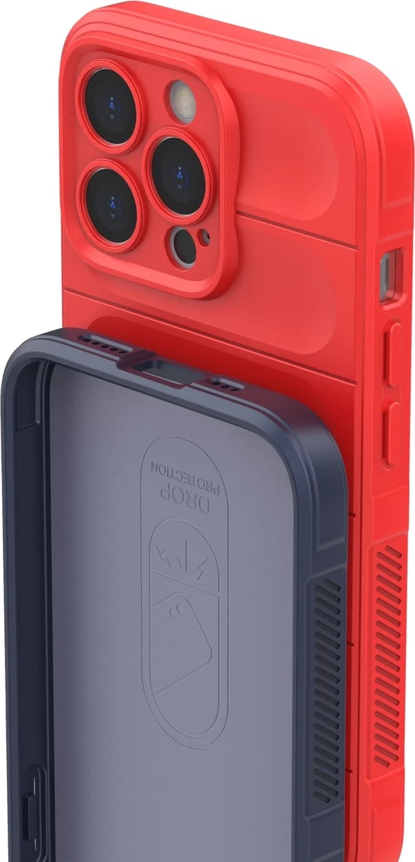 Mbështjellës Hurtel Magic Shield Case për iPhone 13 Pro, TPU, Kuqe