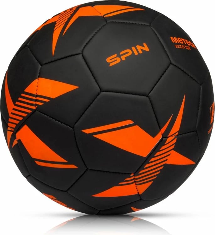 Top futbolli Meteor, zi/portokalli