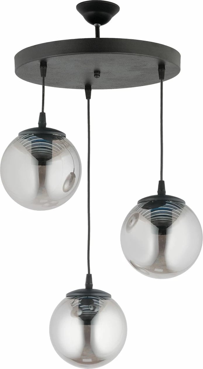 Llambë tavani Opviq, e zezë, 64128