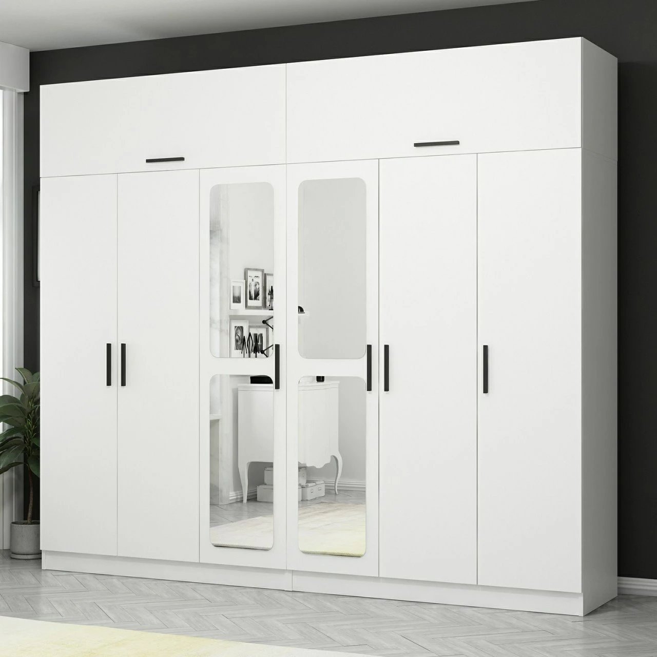 Dollap Skye Decor, i bardhë, 3100