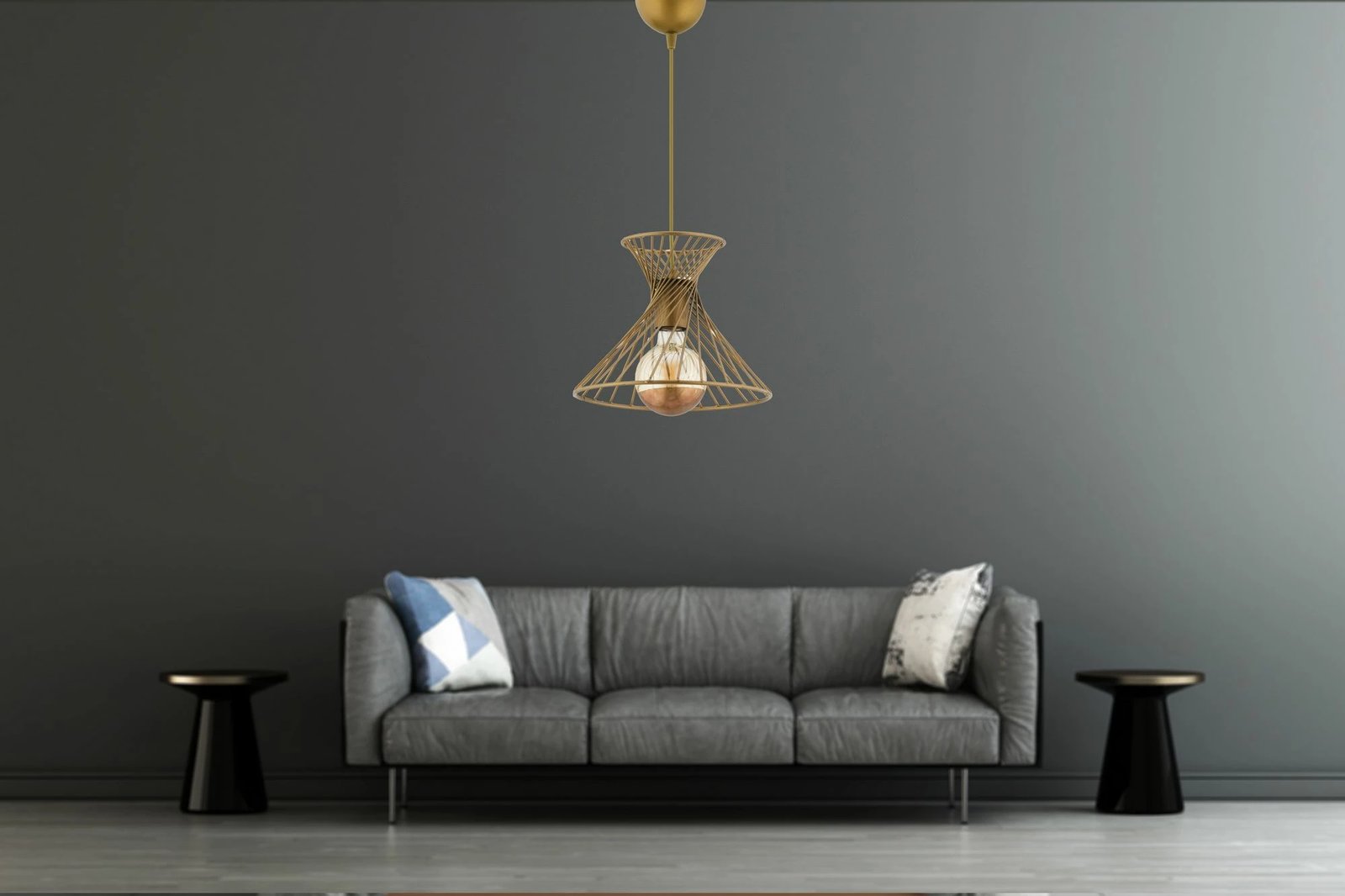 Llambë tavani Opviq, Korzet, ngjyrë ari