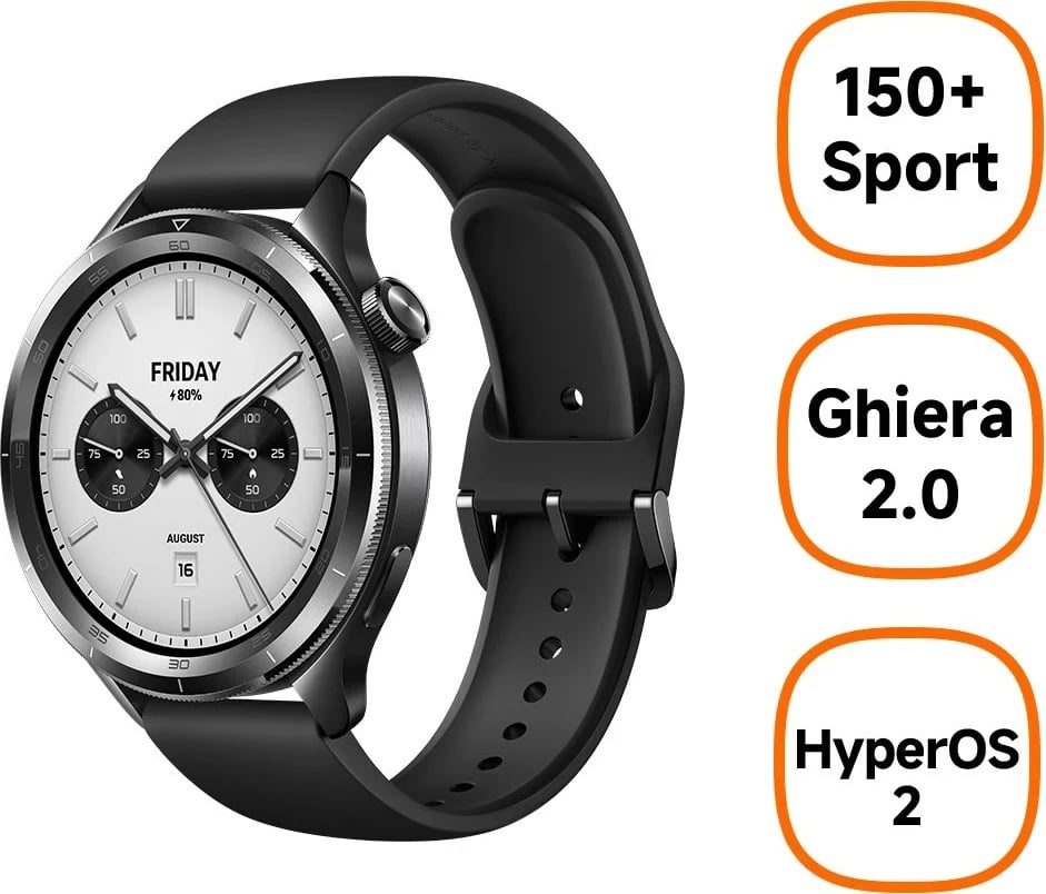 Smartwatch Xiaomi S4, 1.43" AMOLED, Bluetooth 5.3, i zi