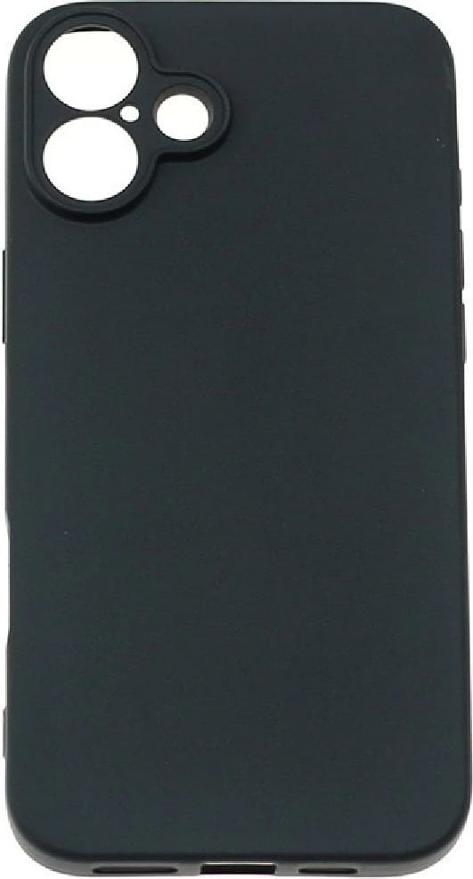 Mbështjellës i butë Hurtel për iPhone 16, TPU, i zi