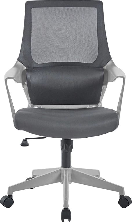 Karrige zyre ergonomike, material rrjetë, ngjyrë gri