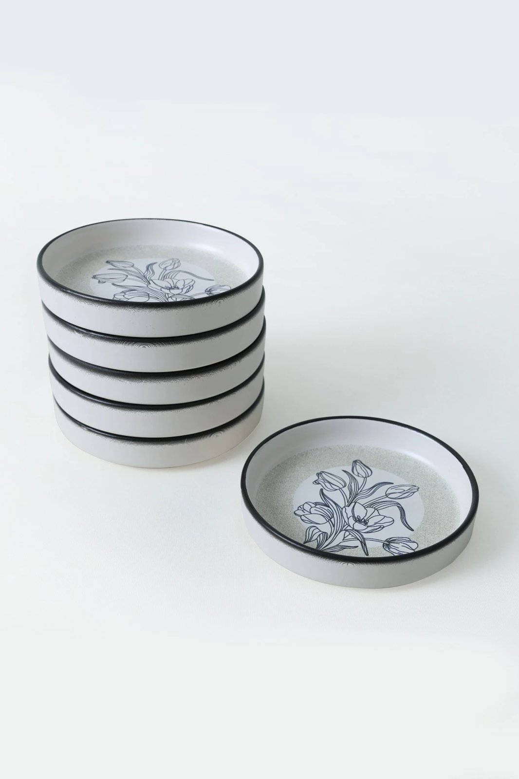 Set tasash qeramike (6 copë), Hermia Concept, X00017909