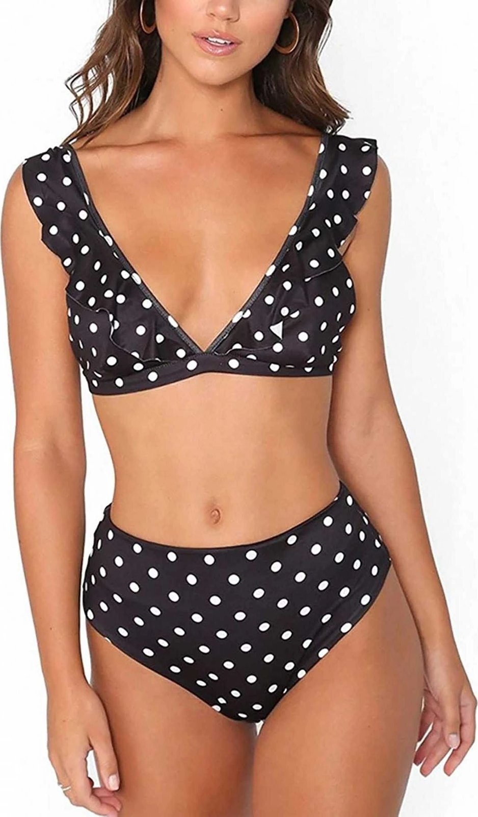 Set bikini (2 pjesë), Jumeon, MS4222, e zezë