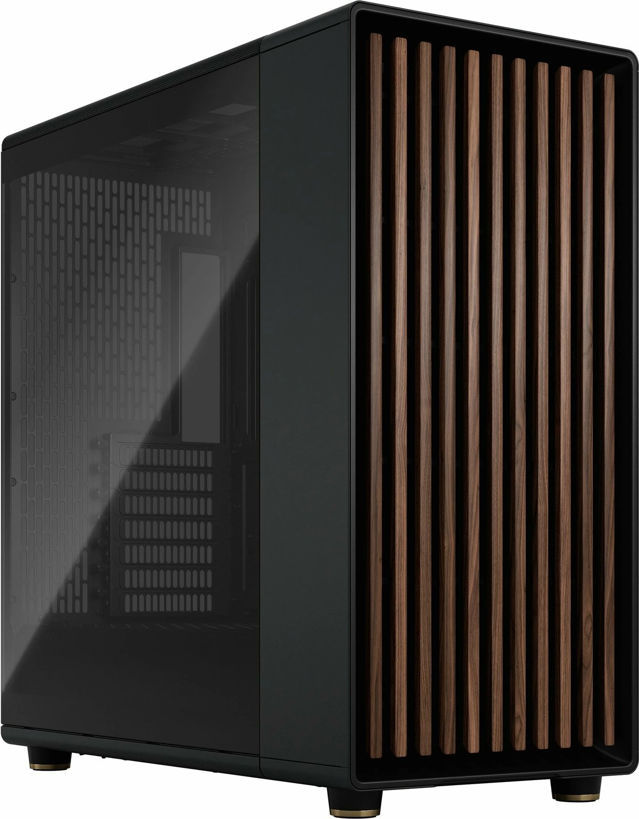 Kasë Fractal Design FD-C-NOR1X-02, Midi Tower, ATX, EATX, micro ATX, Micro-ITX, e zezë, qymyr