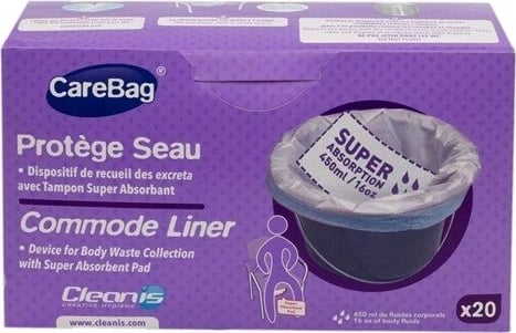 Higjienë për karrige tualeti SUNDO, 1 copë, E zezë