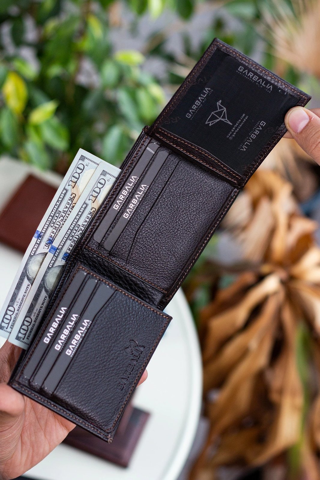 Mbajtës kartelash Zoozie Bags, Porto, kafe v2