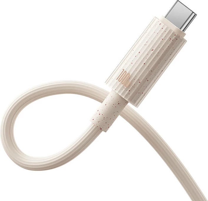 Kabllo karikimi i shpejtë Baseus Habitat Series, USB në USB-C, 2m, 100W, rozë