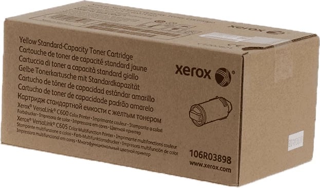 Toner, Xerox, 106R03898, kapacitet standard 6000 faqe, e verdhë