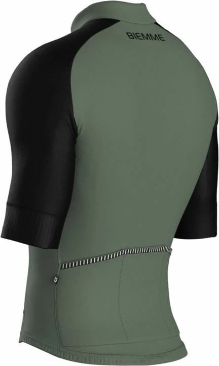 Maicë çiklizmi Biemme për meshkuj, e gjelbër dhe e zezë