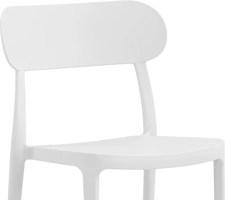 Karrige Amvroan me mbrojtje UV, polipropilenë e bardhë, 51x49x79.5cm