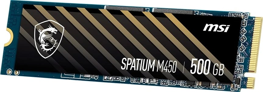 Disk MSI SPATIUM M450 PCIe 4.0 NVMe M.2, 3D NAND, 500GB 