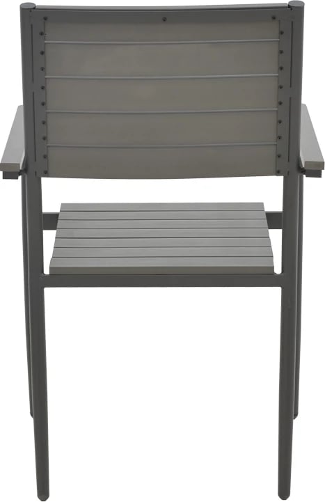 Karrige për kopsht Uplift alumini anthracite- dru i përpunuar gri 60x56.3x89cm