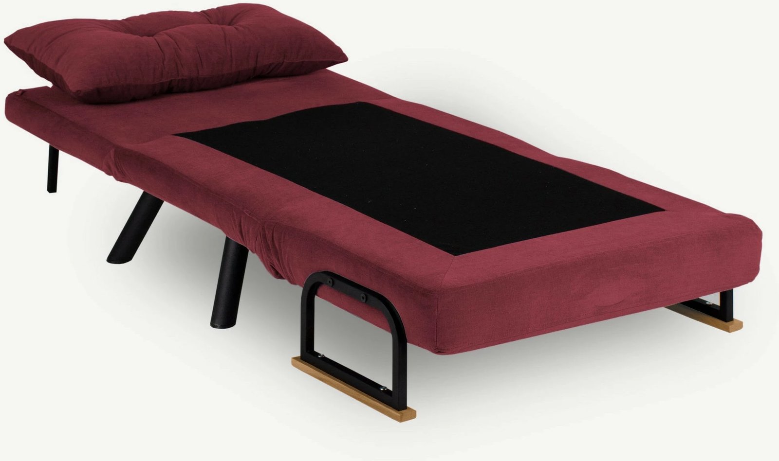 Krevat-karrige një vendës, Sando, ngjyrë e kuqe e errët