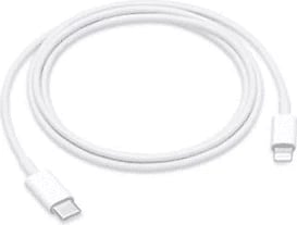 Kabllo karikimi, Apple, MM0A3ZM/A, 1 m, USB-C në Lightning, e bardhë