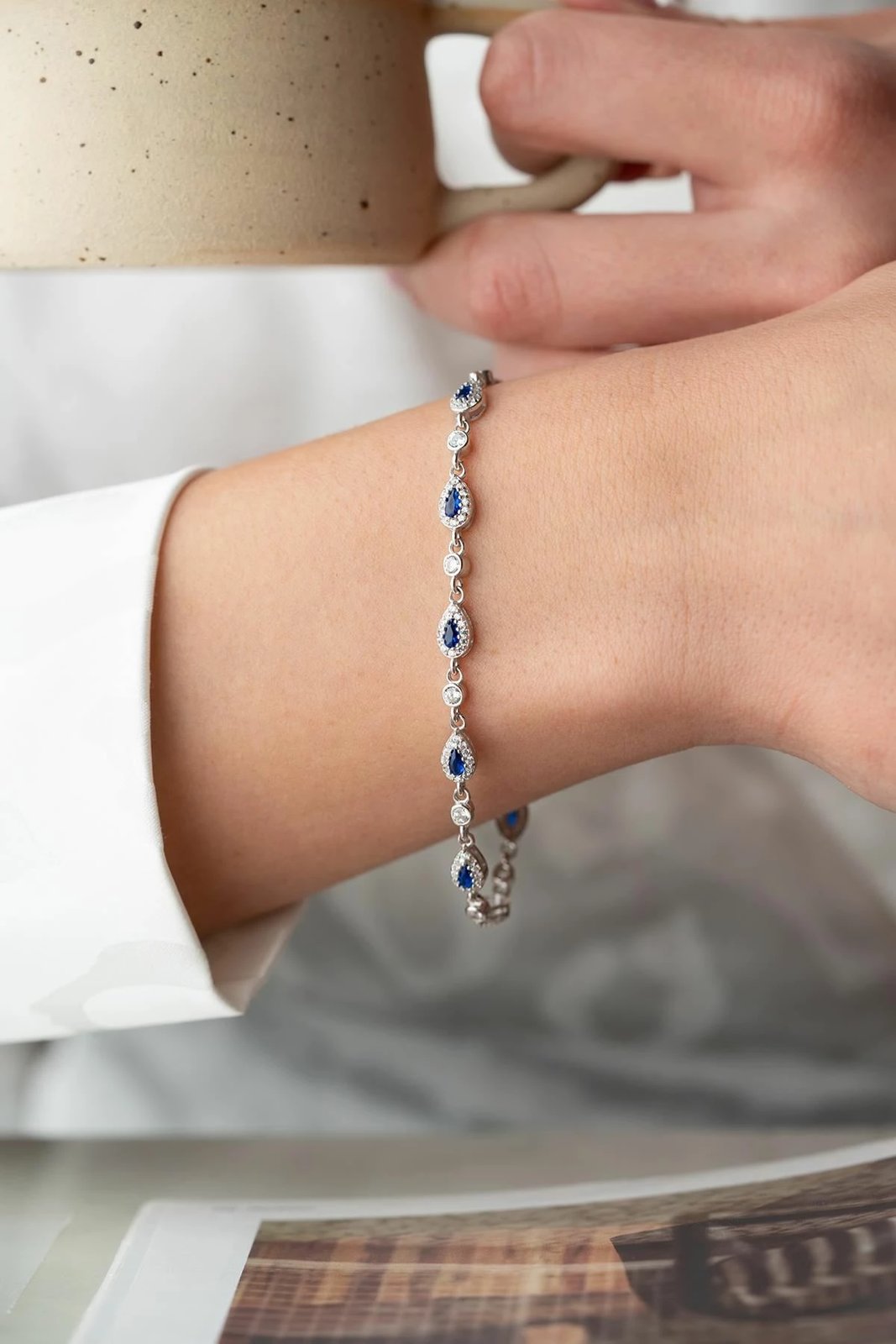 Byzylyk argjendi, ngjyrë argjendi dhe kaltër, Jumeon, NRZ1000346