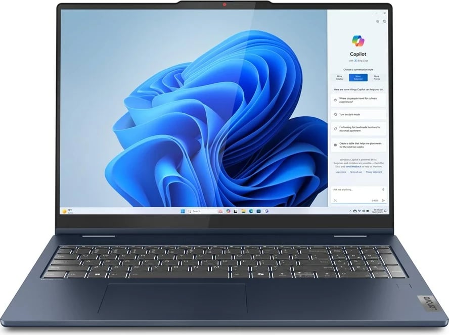 Laptop Lenovo IdeaPad 5, 16", Intel Core i7, 16 GB RAM, 1 TB SSD, Blu