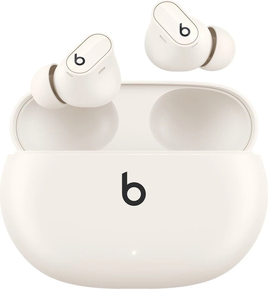 Kufje Beats Studio Buds +, me anulim zhurme dhe ngjyrë bezh
