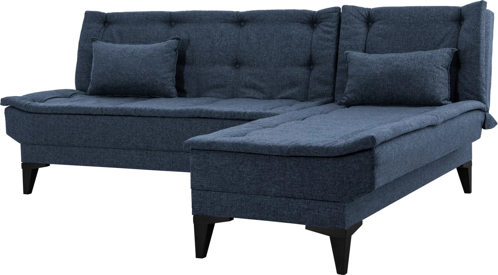 Kënd-sofë krevati Atelier del Sofa, Santo-S, ngjyrë blu e errët
