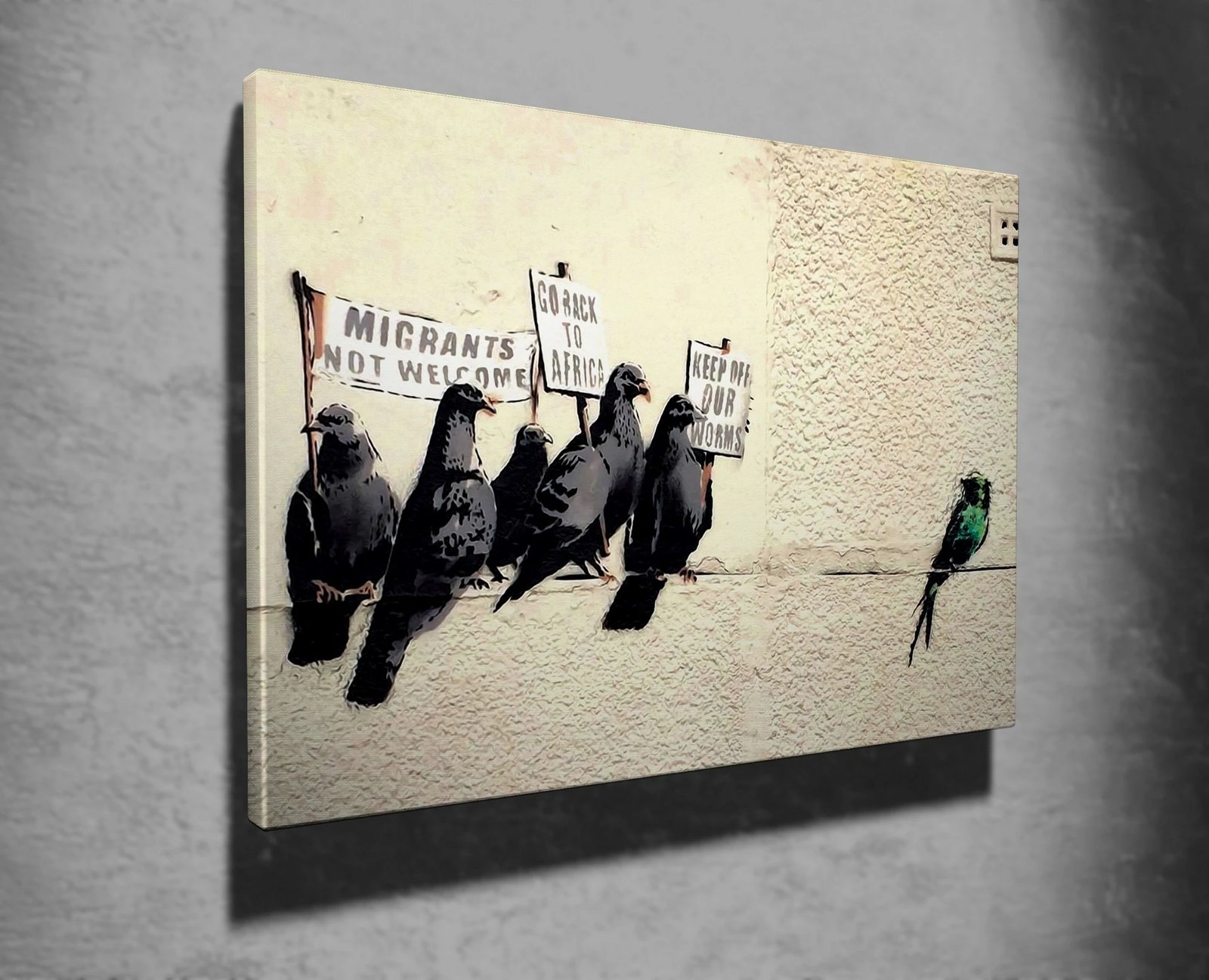 Pikturë dekorative në kanavacë Wallity, WY47, 70x100cm