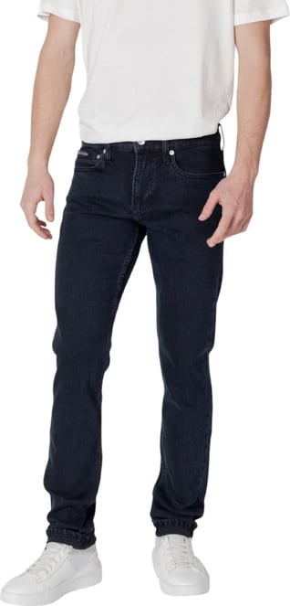 Pantallona Calvin Klein Jeans për meshkuj, të kaltra