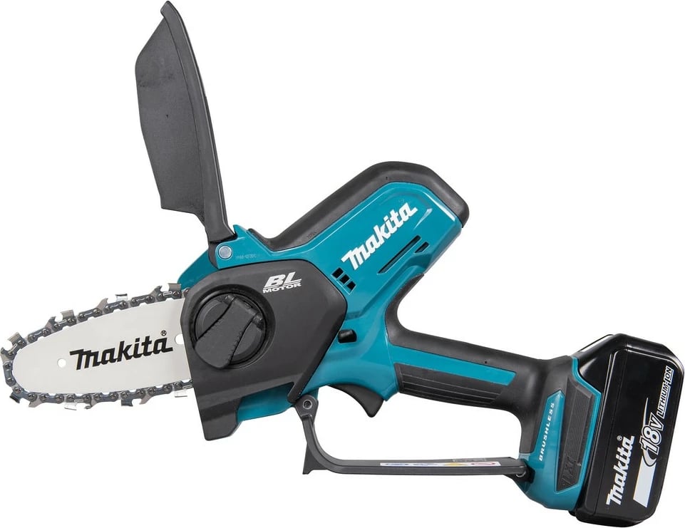 Sharrë elektrike Makita DUC101Z, 18V, 320W, 10cm, zi/kaltër