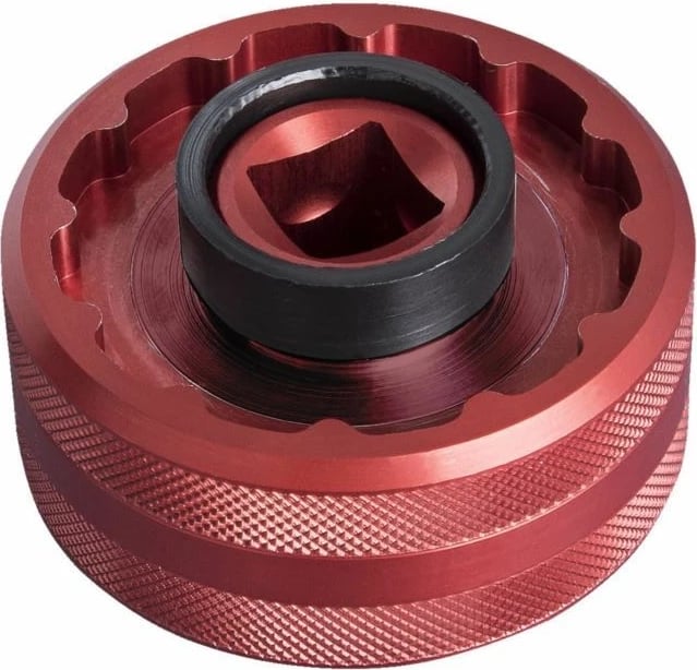 Adapter për kupa boshti biçiklete UNIOR, i kuq