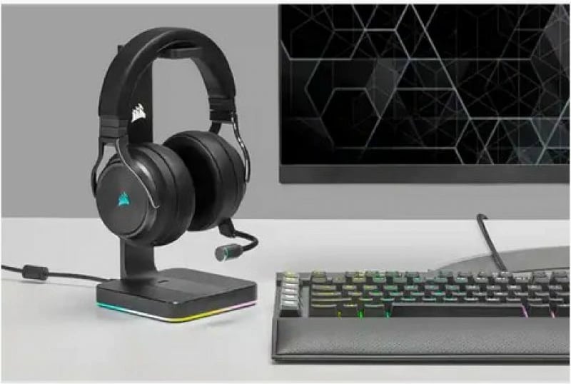 Kufje gaming Corsair VIRTUOSO RGB Wireless XT, të zeza