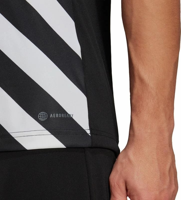 Maicë për Meshkuj adidas Entrada 22 Graphic, e Zezë dhe e Bardhë