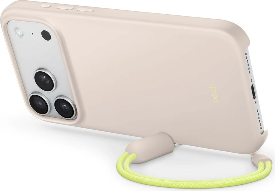 Mbështjellës Apple Beats Kickstand për iPhone 17 Pro Max, MagSafe, Bezhe