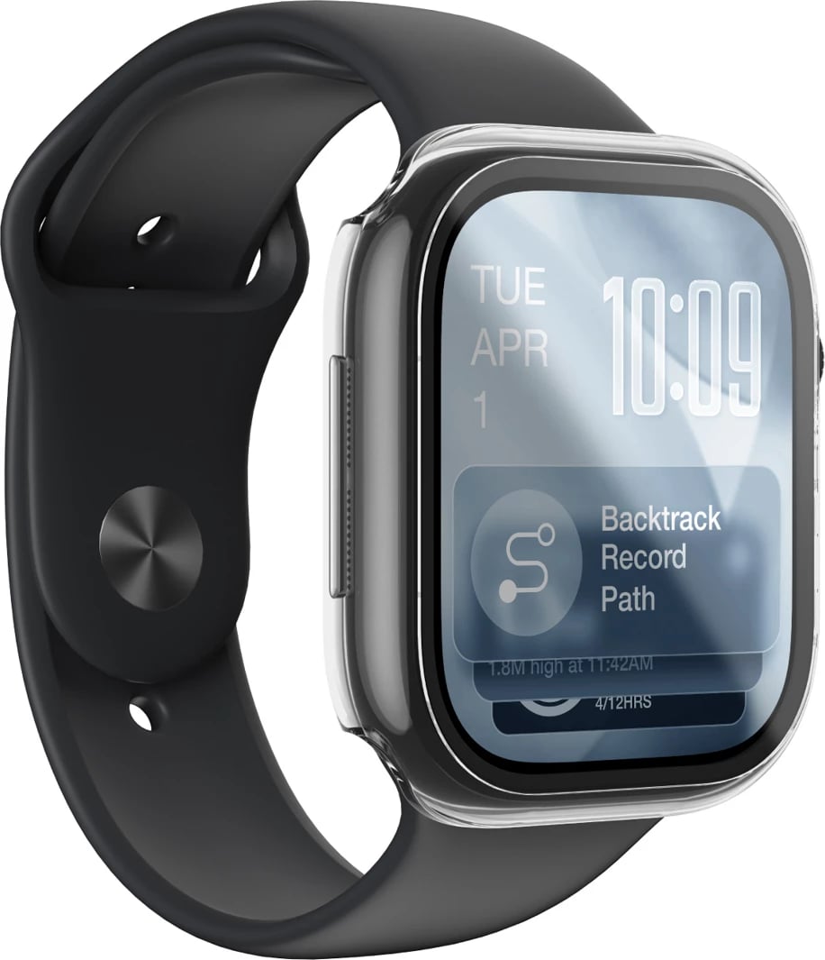 Mbështjellës me xham mbrojtës për Smartwatch, AmazingThing, Radix FullGuard, për Apple Watch Series 11 46mm, xham i temperuar 9H, ultra i hollë, transparent