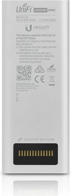 Pajisje menaxhimi rrjeti Ubiquiti UniFi Cloud Key Gen2, 2GB, e argjendtë