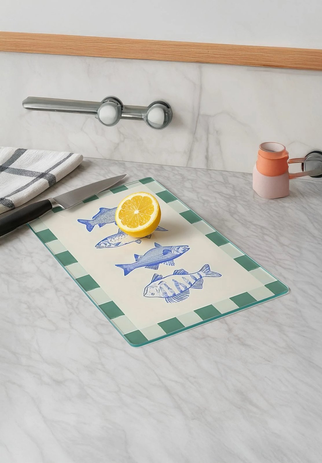 Dërrasë prerëse Hermia, Kes-00064, shumëngjyrëshe, 30x40cm Dërrasë prerëse Hermia, Kes-00064, shumëngjyrëshe, 30x40cm