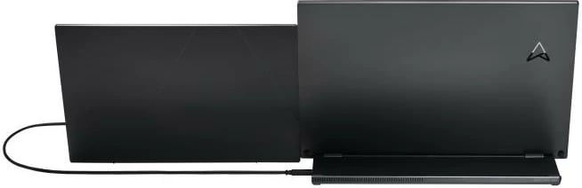 Monitor portativ, ASUS, ZenScreen MB16QHG (90LM08NG-B01170), 16'' WQXGA 2560x1600, 120 Hz IPS, USB-C dyanshëm, HDR400, zi/gri